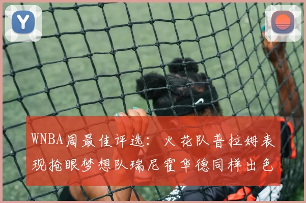 WNBA周最佳评选：火花队普拉姆表现抢眼梦想队瑞尼霍华德同样出色